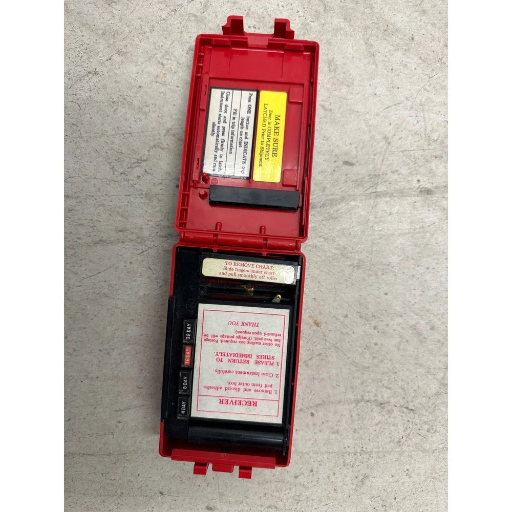 Vintage STIRES Shipping‎ Recording Thermometer Business Reply Mail Priority Mail